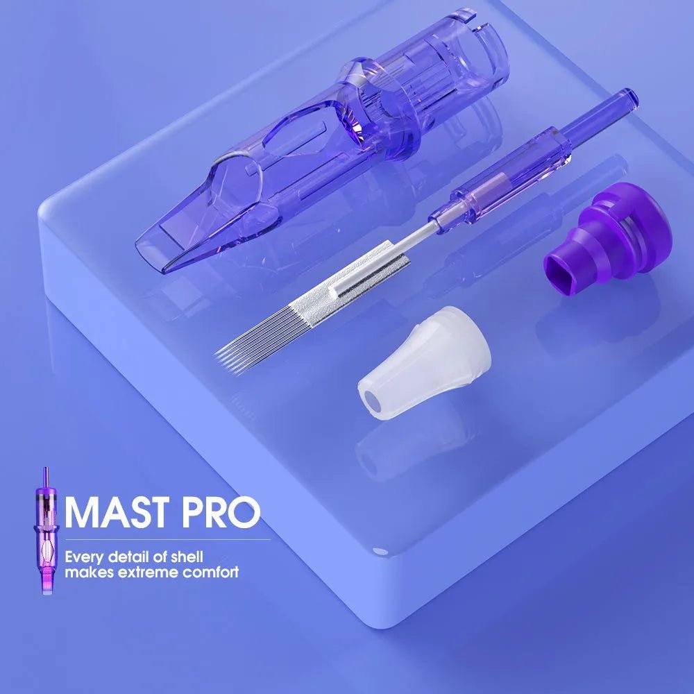 Mast PRO 5 Magnum membrane cartridge close-up of the shader needle grouping
