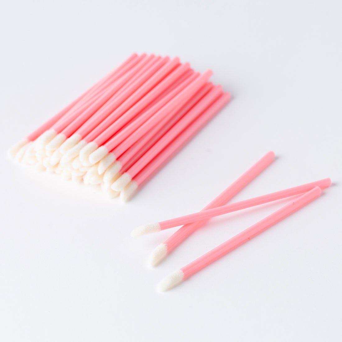 POPU Disposable Lip Brush 50pcs – Pink