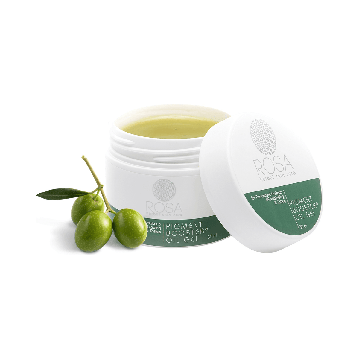 Rosa Herbal Pigment Booster® Oilgel - The Perma
