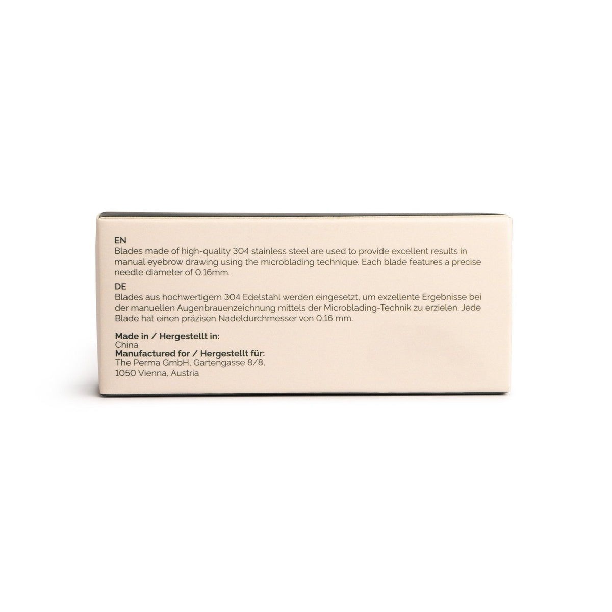 The Perma - Microblading Nano Blades 50pcs - U24 0.16 - The Perma