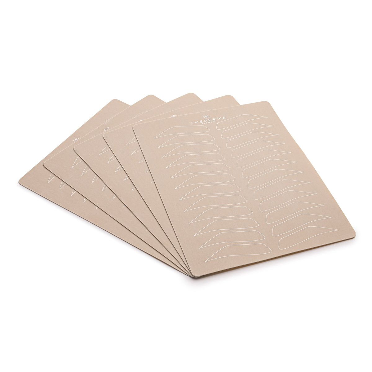 The Perma - PMU Practising Latex printed shape and outlines & inkless - 5pcs - The Perma