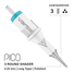 Vertix Pico 3 Round Shader PMU cartridge single needle