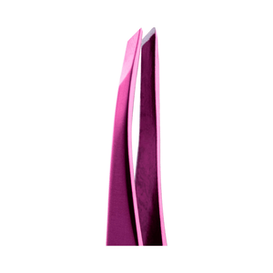 ZOLA Professional Beveled Brow Tweezers, Pink - The Perma